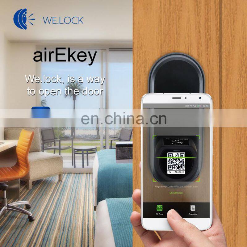 Best quality smart electric APP control semi-automatic card lock