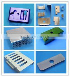 china cnc turning sand blasting machine parts with nature anodized