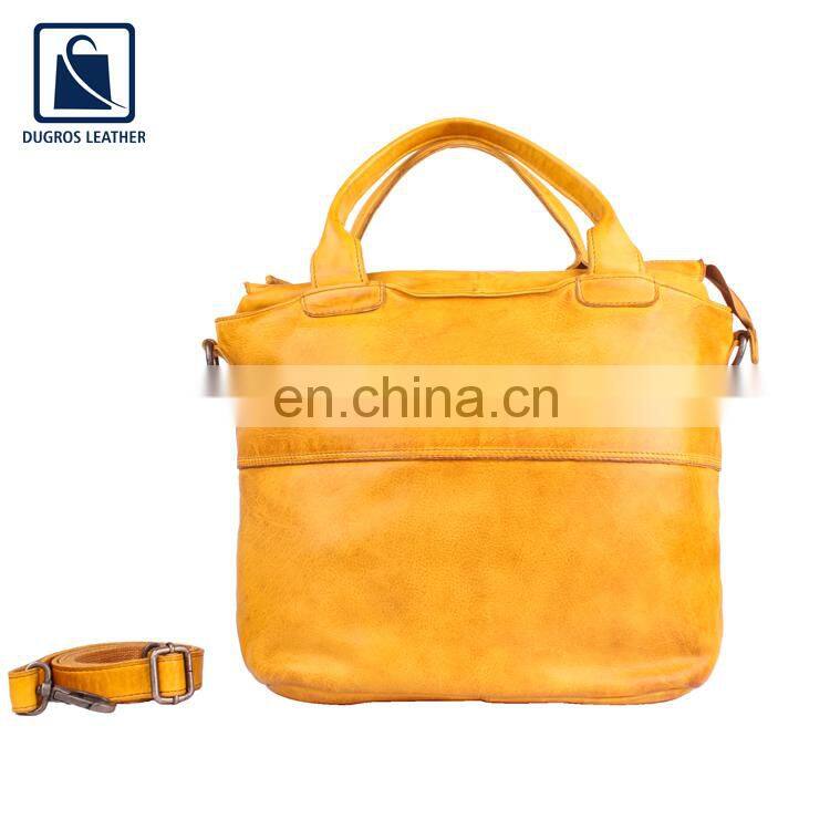 Leading Supplier of Anthracite Fitting Cotton Lining Material Women Genuine Leather Shopper Bag at Wholesale Price