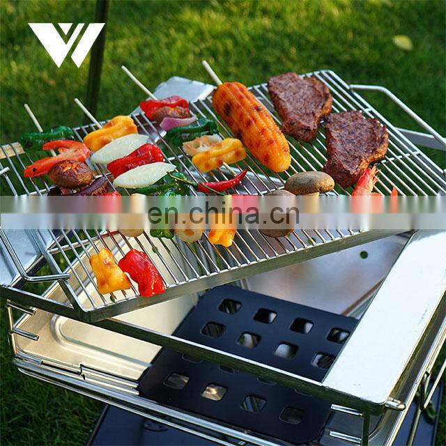 Camping Portable Bbq Barbeque Charcoal Grill Camping Grill