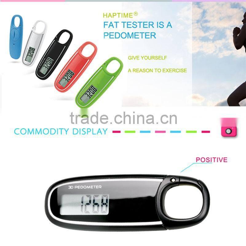 2016 Hot Digital 3D silent"Accelerometer" walking step counter pedometer