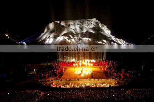 CMY color mix system Moving Head Portable Rechargeable Searchlight