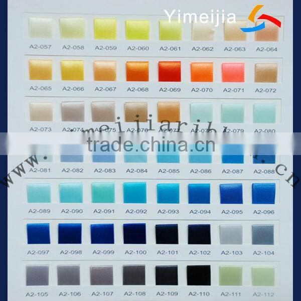 shiny metallic ployester top ribbon