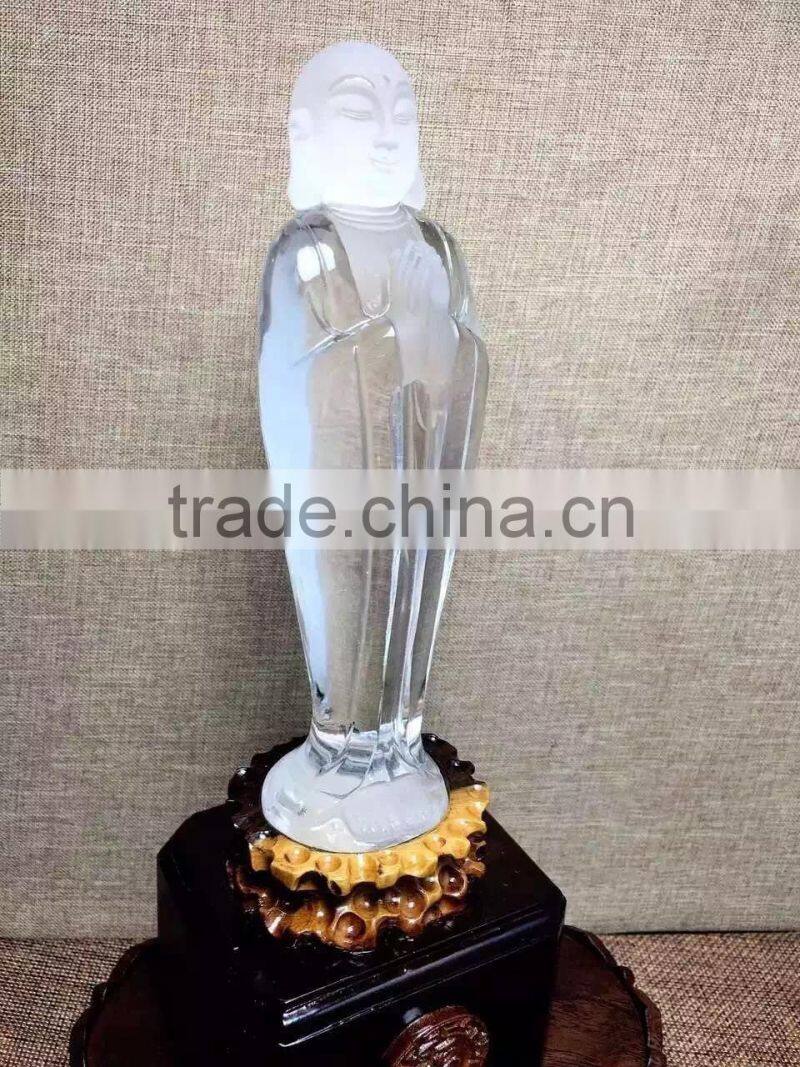 Natural Crystal Buddha / Quartz Crystal Buddha
