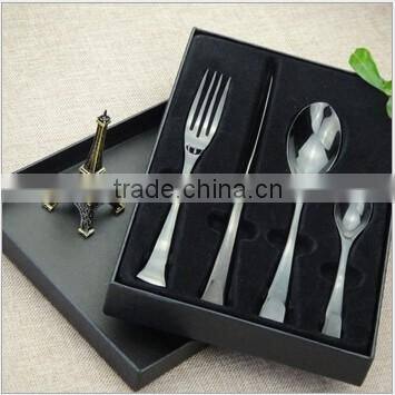 4pcs chrome color Tableware China Manufacturer wholesale