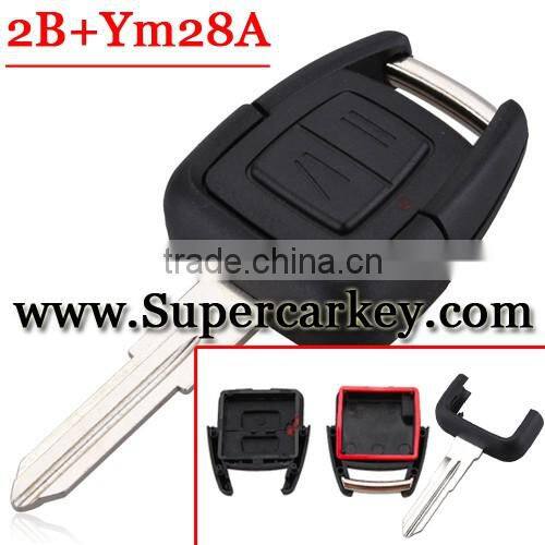 Replacement 2 button Remote Key Shell for OPEL VAUXHALL Vectra Zafira Omega Astra