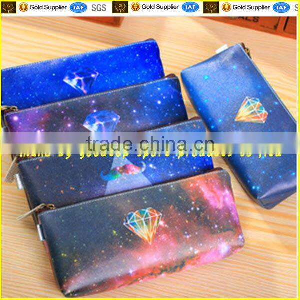 Customized pencil bag with zipper