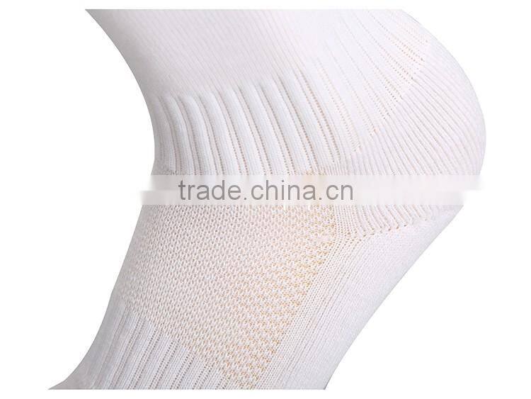 Professional quality men custom sport knitted coccer socks