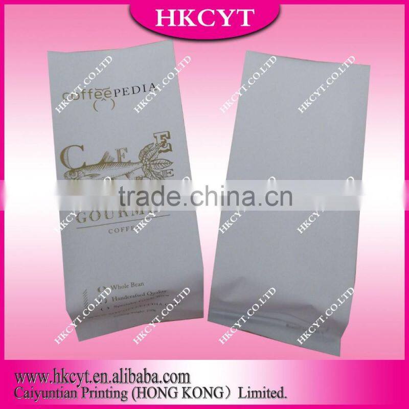 Fashional coffee bags with valve /plastice bag shenzhen