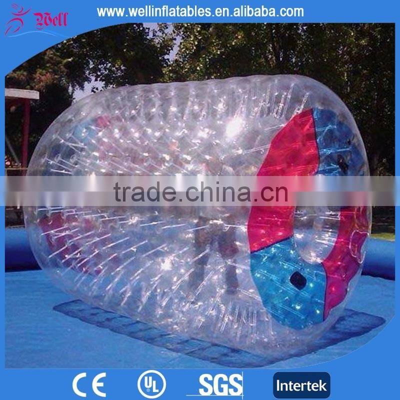 2016 wholesale water game inflatable water roller ball