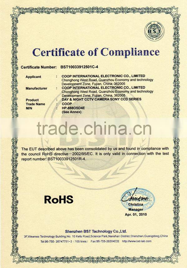 New HD TVI/AHD/CVI 1080P Technology CMOS Sensor 2MP Fixed Lens 3.6mm HD TVI Outdoor Camera 1080P