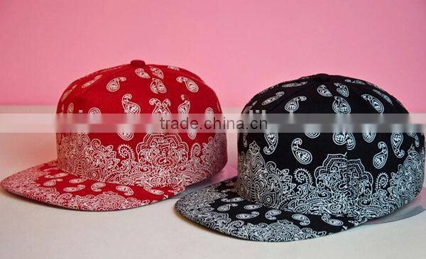 Brushed Cotton Embroidery Promotional Snapback Hat And Cap