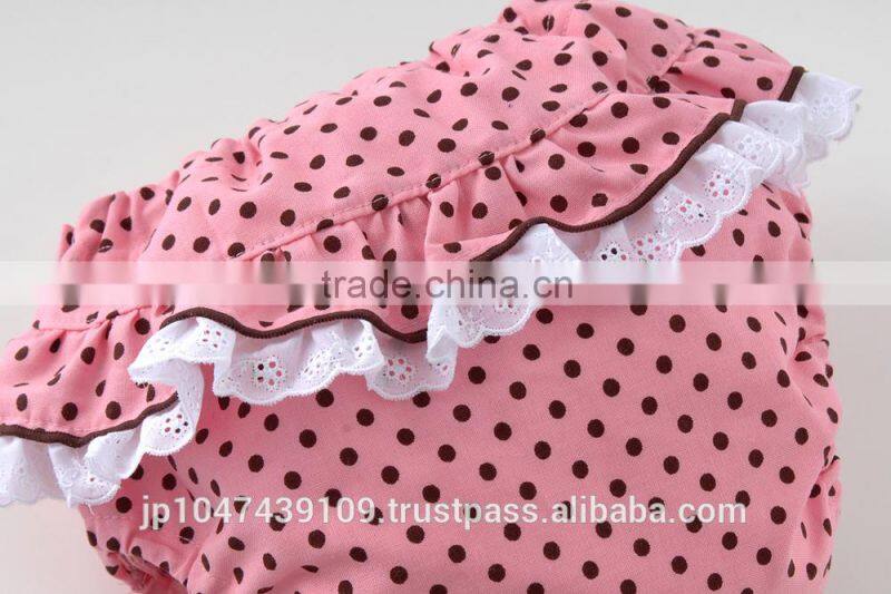 made in Japan products high quality polka dots diaper cover baby nappies wholesale for hot selling item