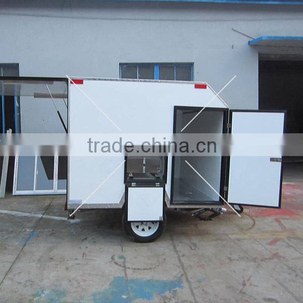 2014 two wheels used coffee trailer for sale