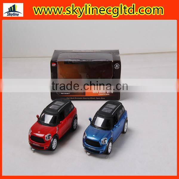 branded 1:32 die cast model car pull back car static alloy mini car toy 2015