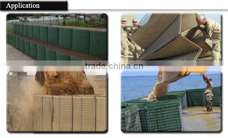Military Sand Bag Hesco Barrier Wall