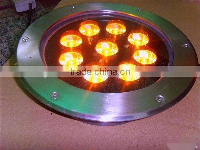lighting china led rgb outdoor lights 9w round dc12/24v