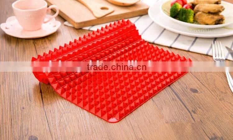 Hot sale FDA and LFGB food grade colorful silicone non-stick Macaron baking mat