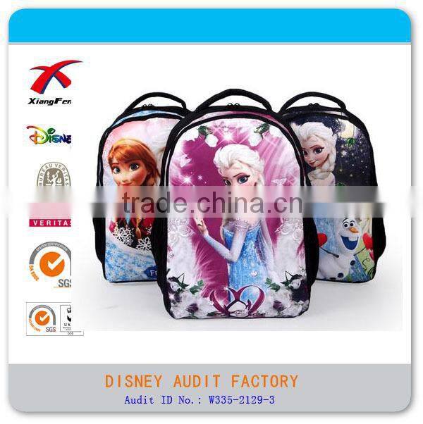 Funky new design child school bag girls backpack