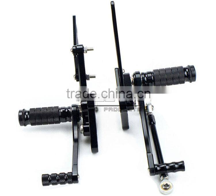 ARS-K5 High Performance CNC Aluminium Racing motorcycle rear set footrests for Suzuki GSXR 1000 05-06