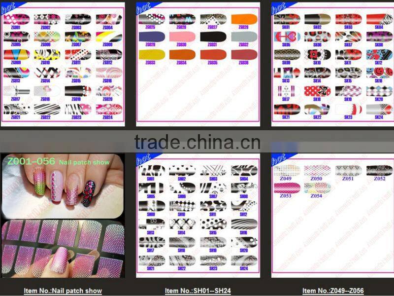 NEW MINX Style Nail Foils Art Decoration Nail Patch Stickers (528 style)