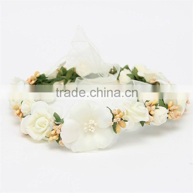 DSFG001C Hot Diy flower crown garland Children's hair accessory Head band/ hair band