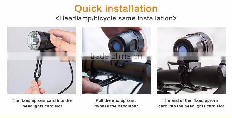 Supfire BL01 Hot sale Bicycle light&headlamp Rechargeable Headlight with Power Bank