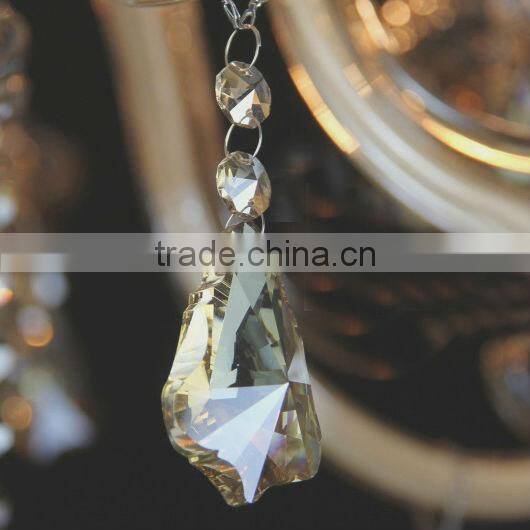 Crystal spear for chandelier