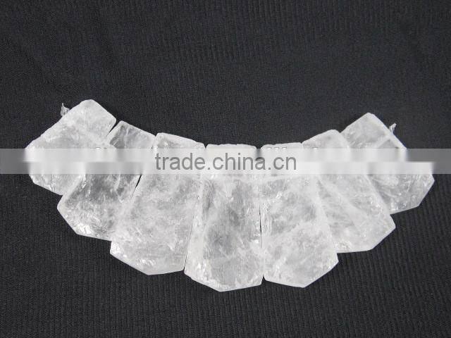 crystal rectangle freedom necklace