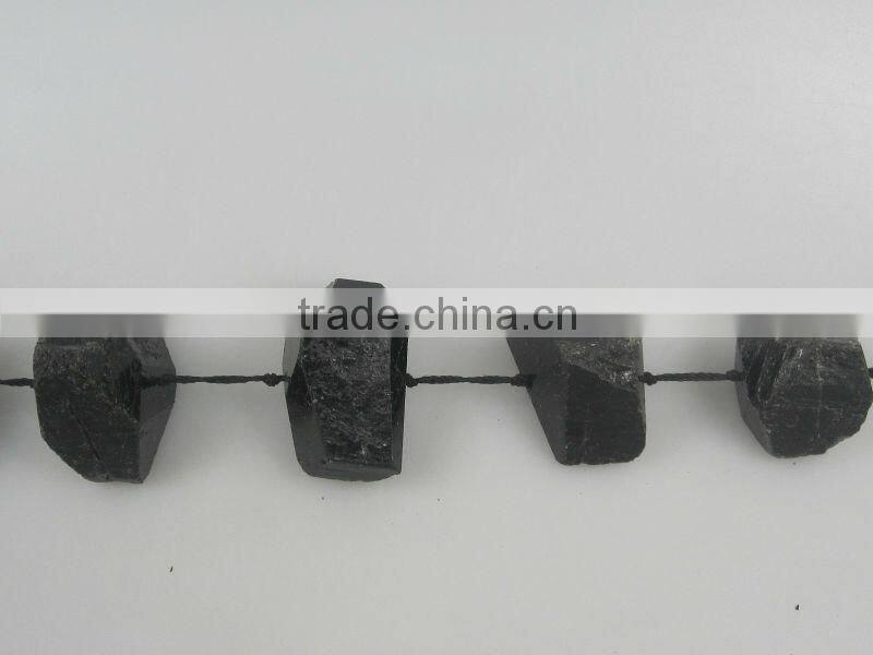 A grade black tourmaline rough nugget black tourmaline stone price
