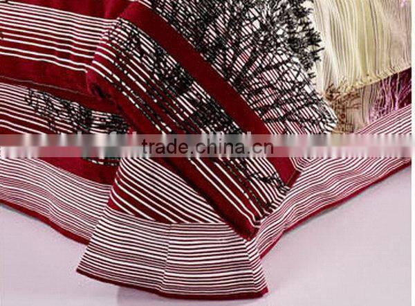 Newest best sell 100% cotton/plain white bedding set