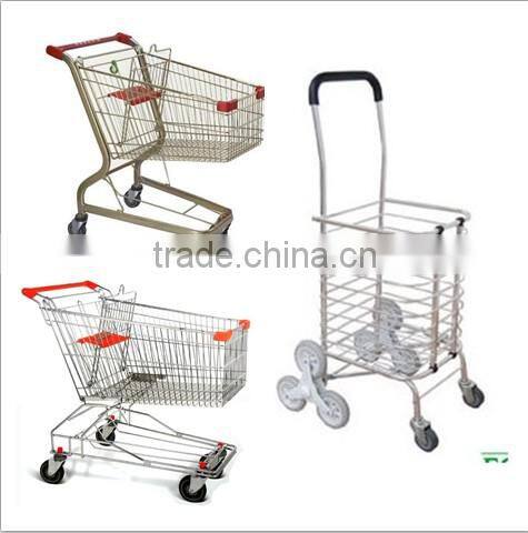 Factory whole price hot sale supermarket European style supermarket with huge capacity shopping trolley