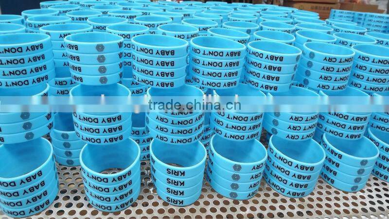 ABS Housings with Fabric Adjustable Strap Length RFID Waterproof Wristband with 13.56MHz Frequency