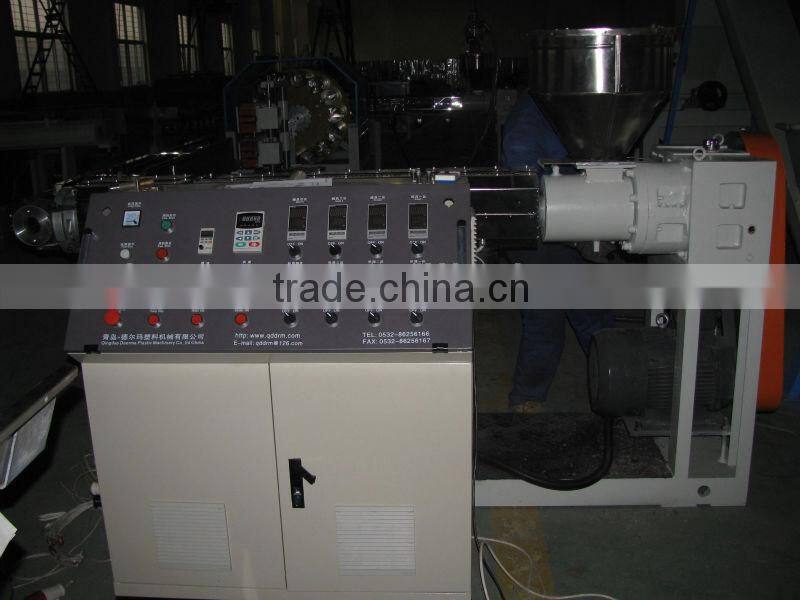 PVC braided soft hose making machine/extrusion line