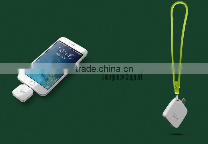 2016 hot selling one time use disposable power bank 300mah smart battery charger power banks