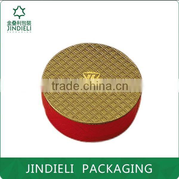 fancy paper round cardboard food box packaging