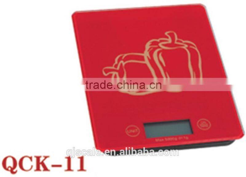 glass house item for kitchen scale