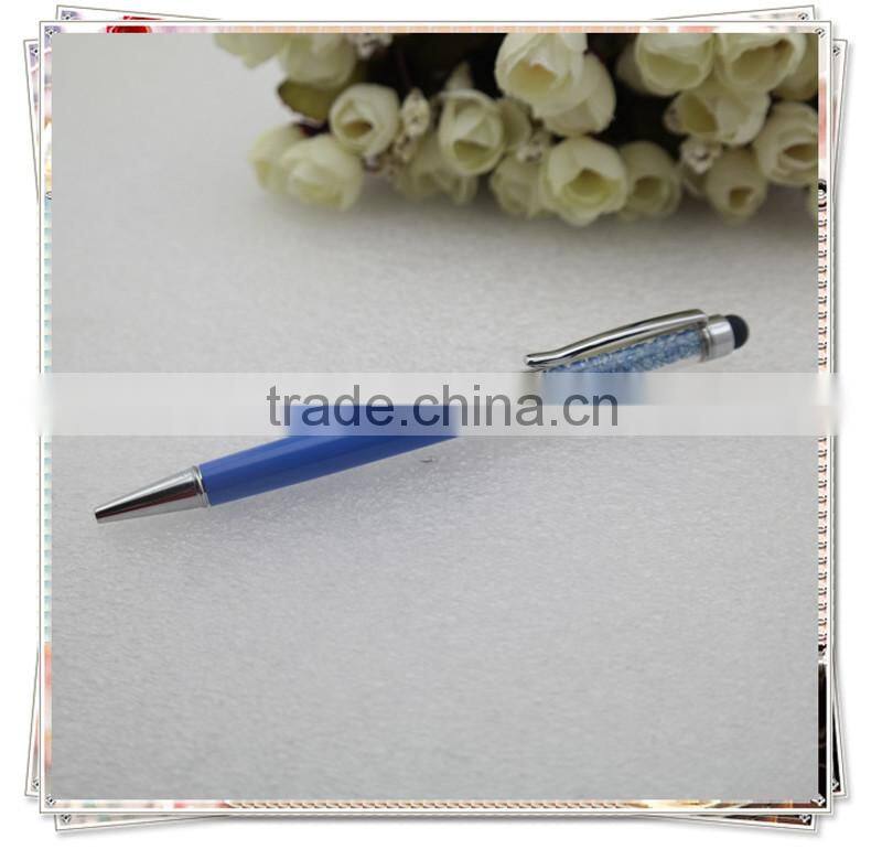 TCR-03 cheap bling crystal pens , touch pen for galaxy s4