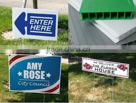 UV Resisting pp material fluted sheet