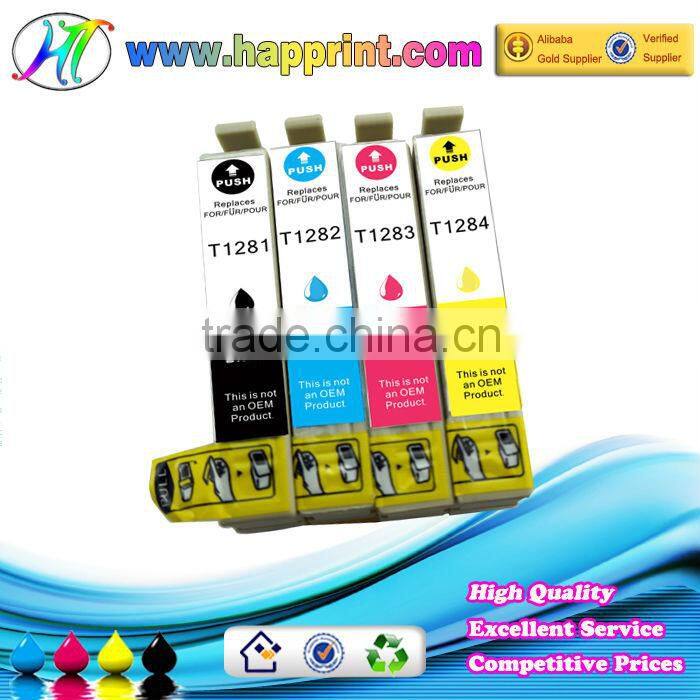 Compatible refilled ink cartridge refill ink cartridge for Epson T1281-1284