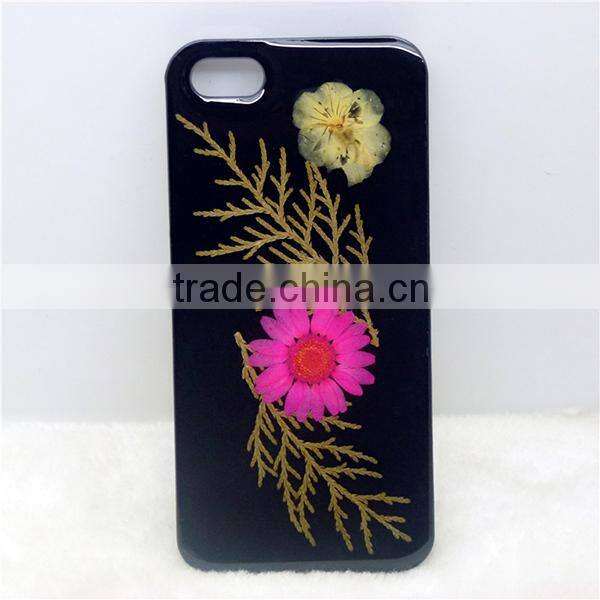 3d flowers grass leaves customized DIY design cell phone hard case for iphone 5s, iphone 6