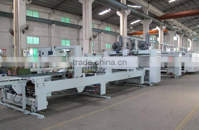 NANTAI HX12 Automatic Folder Gluer Machine in Line with Printer machine
