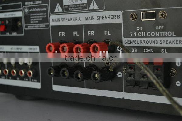 amplificator audio SASION 600W 5.1 channels audio amplifier enclosure power amplifier