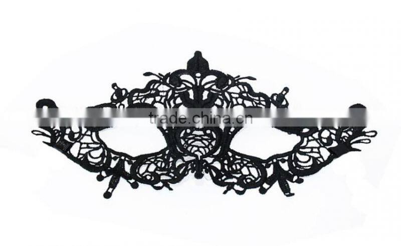Black lace party ball masquerade mask