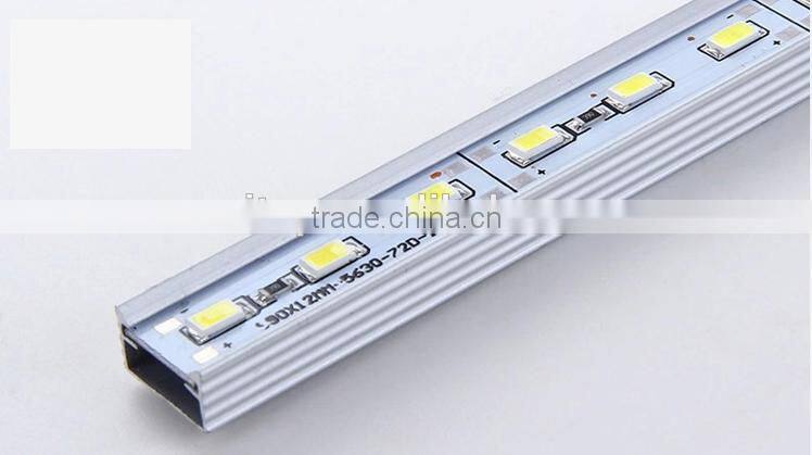 Super Bright LED Rigid Strip SMD 5630 5730 1 Meter 72 LED Light White 36W LED Strip High Quality New