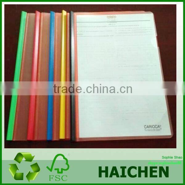 file plastic spring, clear folder file,PP file folder