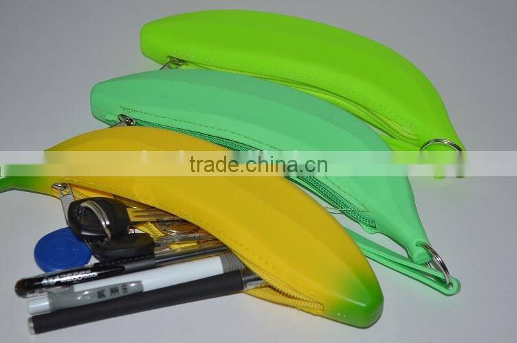 Banana Shape Silicone Coin Purse