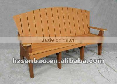 Outdoor Environmental Protection Wood Plastic Composite Chair