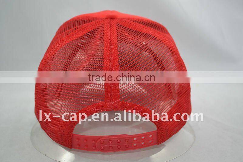 Fashion red Mesh Cap