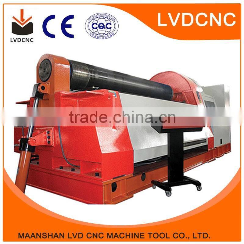 W11S High Precision Hydraulic Steel Plate Bending Roll Machine 3 roller rolling machine